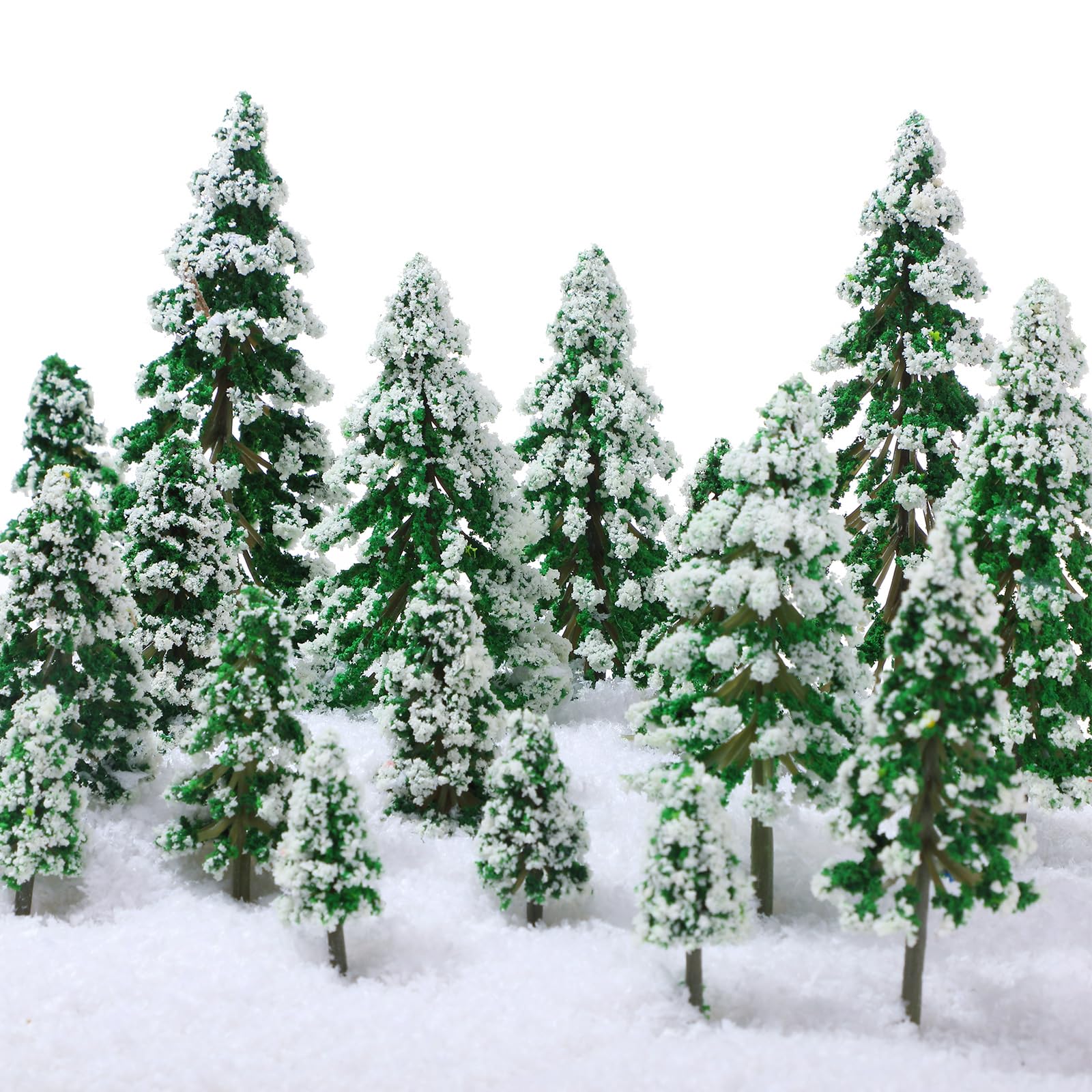 Foto 2 pulgar | Minipino De Nieve Model Trees Skylety, De 5 A 15 Cm, 35 Unidades - Venta Internacional.