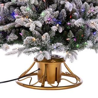 Foto 4 | Soporte para Árbol De Navidad Vickerman Rotación 360° Dorado - Venta Internacional