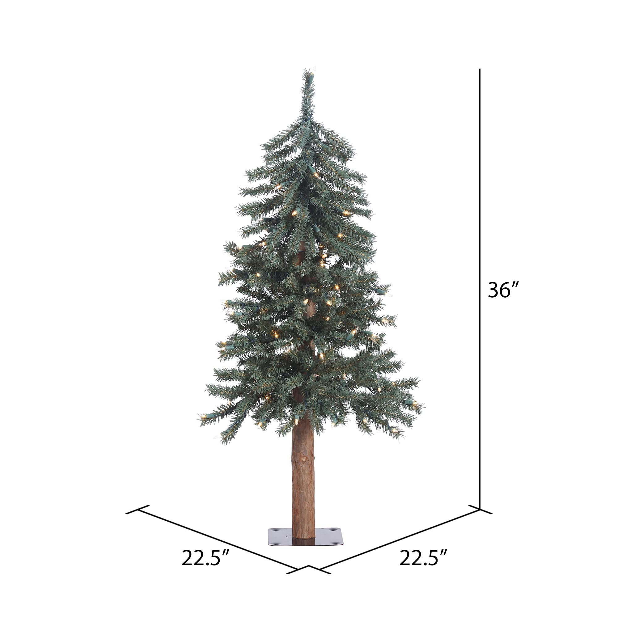 Foto 6 pulgar | Árbol de Navidad Vickerman 90 cm - Venta Internacional