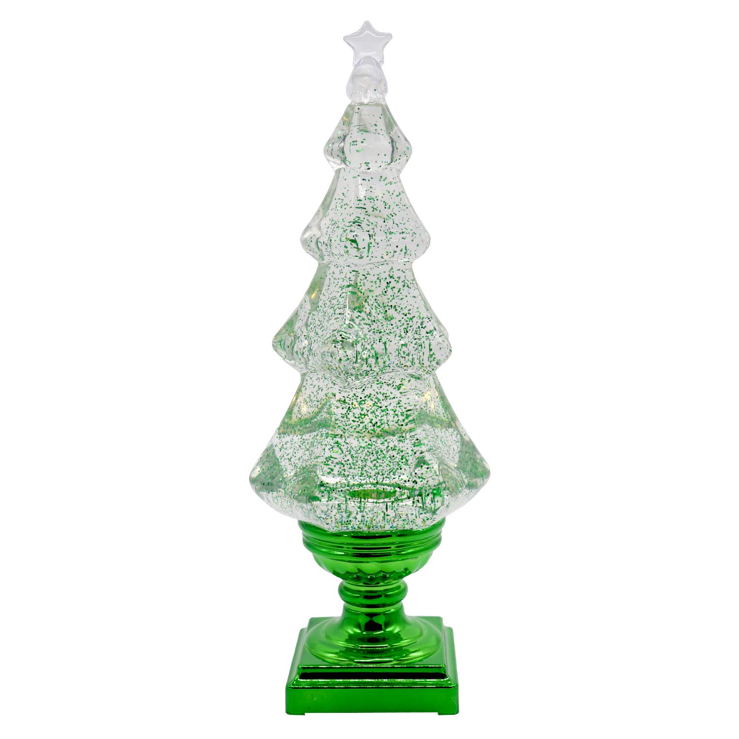 Foto 2 pulgar | Árbol De Navidad Con Forma De Bola De Nieve Eldnacele, Iluminación Musical De 14 Pulgadas - Venta Internacional.