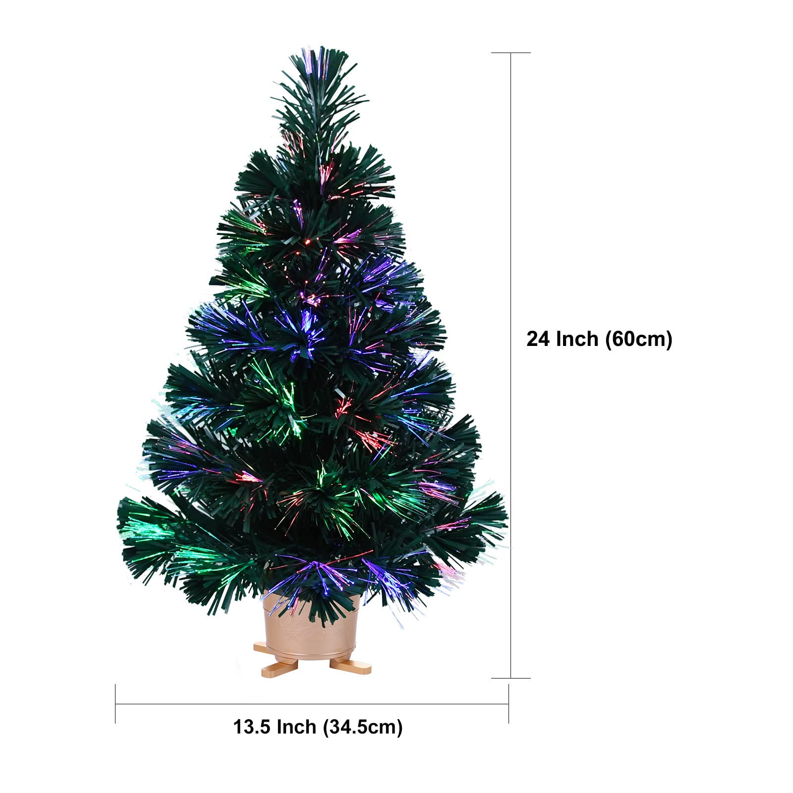 Foto 4 pulgar | Minimesa Christmas Tree E Crafty, Preiluminada, 60 Cm, Con Luces - Venta Internacional.