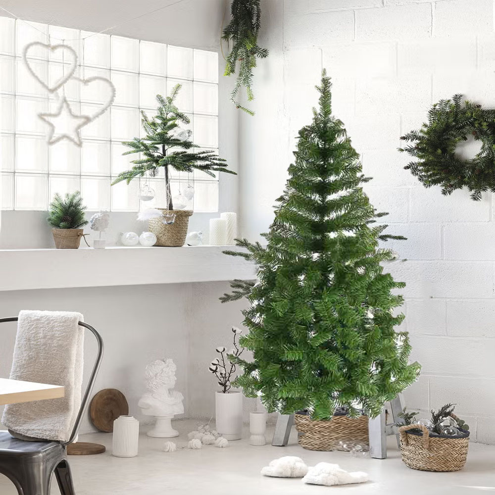 Foto 5 | Arbol De Navidad Artificial Verde Alto 1.60 M Empire Kyuden Home