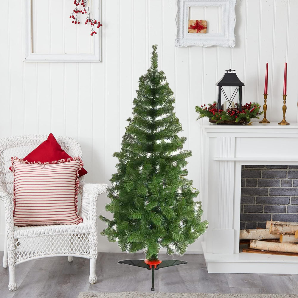 Foto 6 | Arbol De Navidad Artificial Verde Alto 1.60 M Empire Kyuden Home