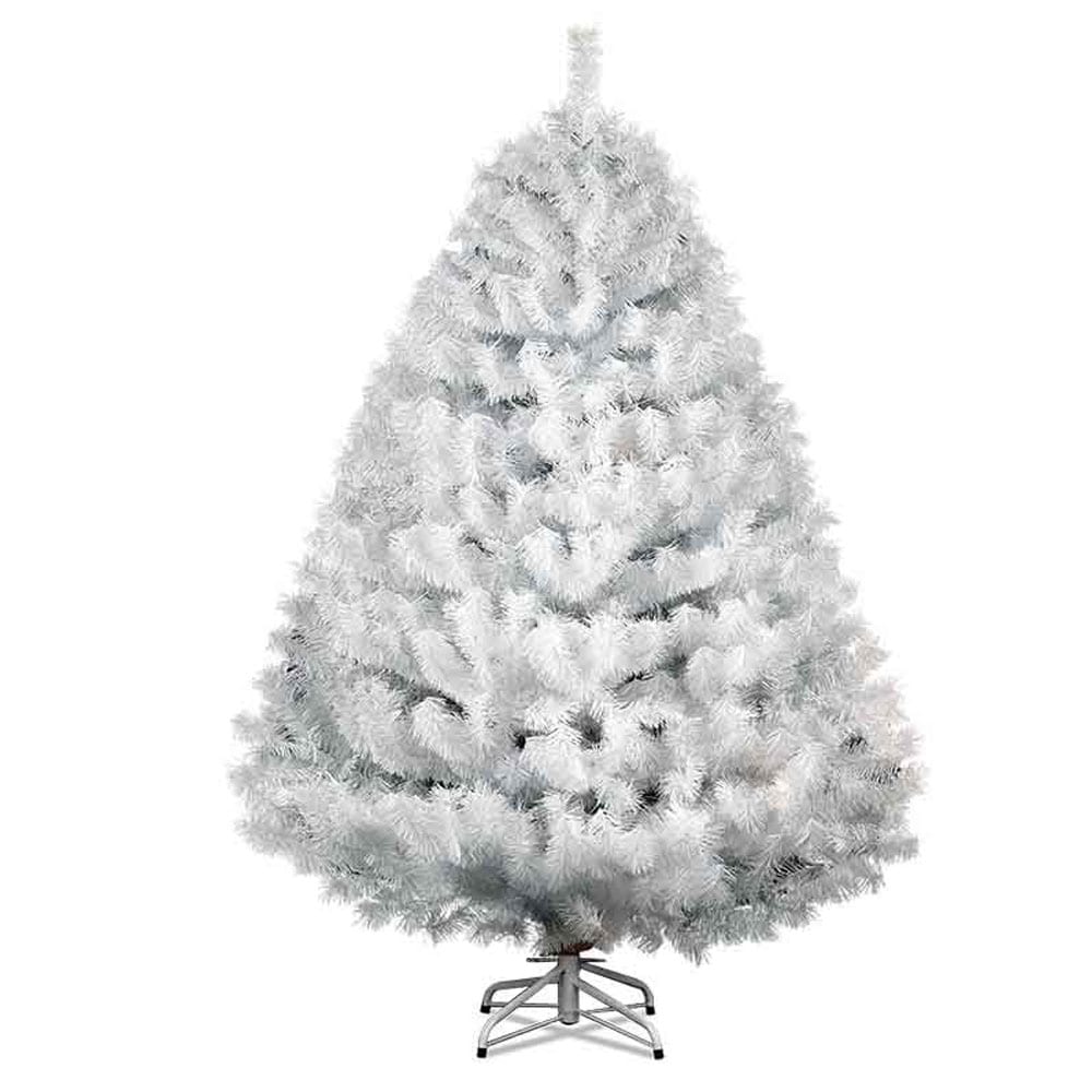 Arbol De Navidad Artificial Blanco Frondoso Alto 1.60 M Valley Kyuden Home $5,999