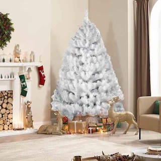 Foto 5 | Arbol De Navidad Artificial Blanco Frondoso Alto 1.60 M Valley Kyuden Home