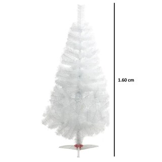 Foto 2 | Arbol De Navidad Artificial Blanco Alto 1.60 M Empire Kyuden Home