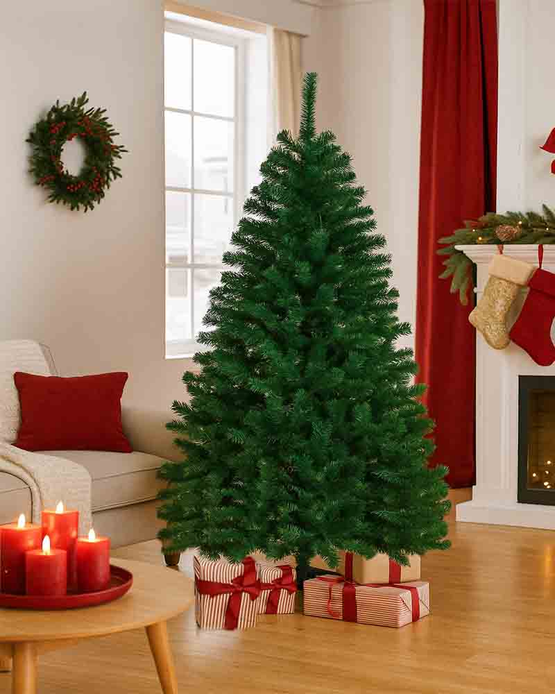 Foto 5 pulgar | Arbol De Navidad Artificial Verde Frondoso Alto 1.90 M Montreal Kyuden Home