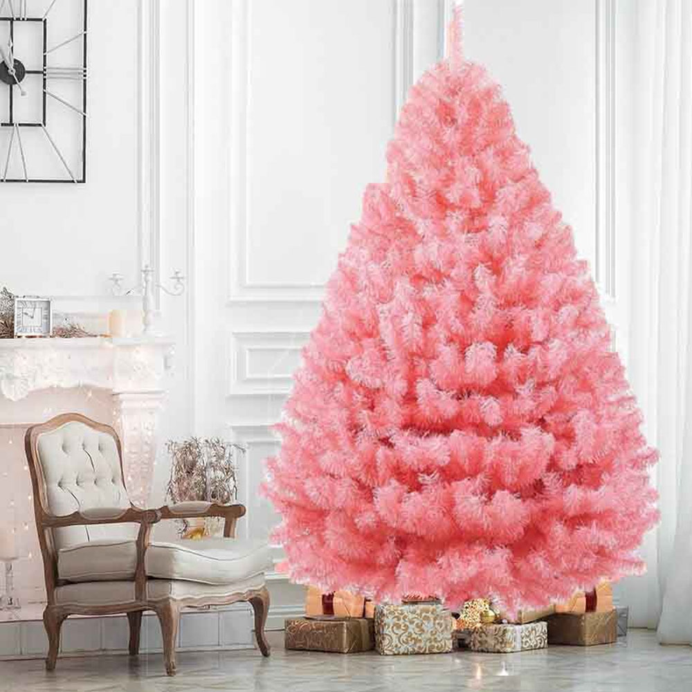 Foto 4 | Arbol De Navidad Artificial Rosa Frondoso Alto 1.60 M Valley Kyuden Home