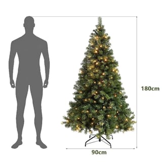 Foto 5 | Árbol de Navidad 180 cm