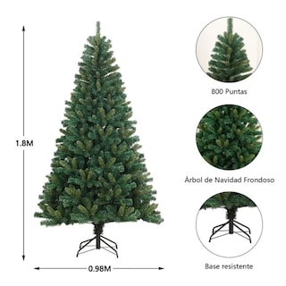Foto 4 | Árbol de Navidad 180 Cm CM-TOP