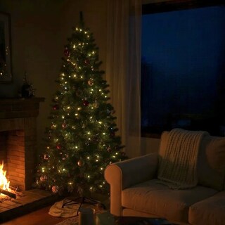 Foto 5 | Árbol de Navidad 210 cm