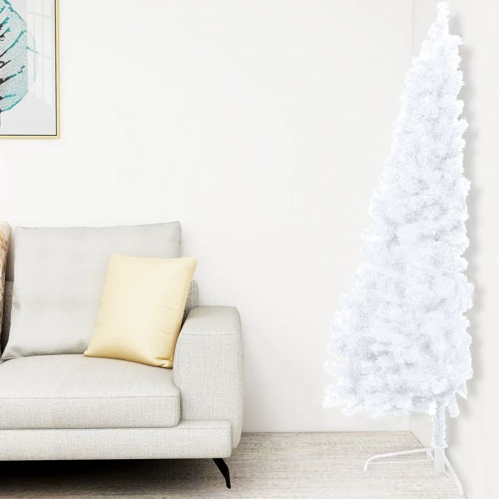 Foto 3 pulgar | Medio Árbol De Navidad Artificial Vidaxl Con Led Y Juego De Bolas - Venta Internacional.