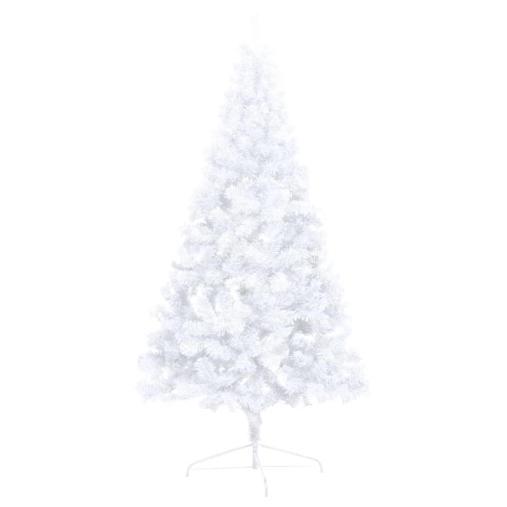 Foto 6 pulgar | Medio Árbol De Navidad Artificial Vidaxl Con Led Y Juego De Bolas - Venta Internacional.