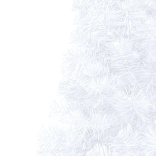 Foto 7 | Medio Árbol De Navidad Artificial Vidaxl Con Led Y Juego De Bolas - Venta Internacional.