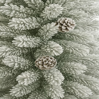 Foto 3 | Árbol De Navidad Premium Nevado Con Piñas 1.80 M X .75 M – Realista Elegante Y Duradero Kyuden Home