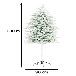 Foto 2 | Árbol De Navidad Premium Nevado Pet Friendly 1.80 M X 90 Cm – Seguro Elegante Y Realista Kyuden Home