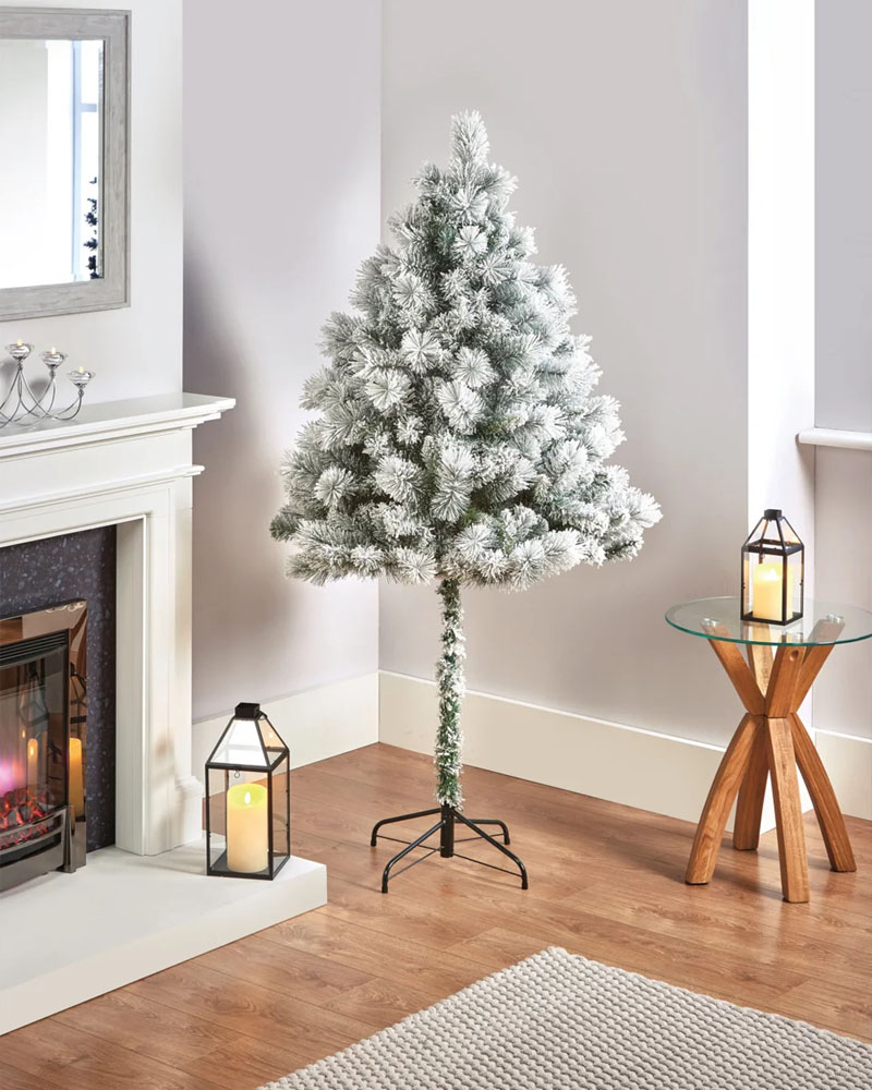 Foto 6 pulgar | Árbol De Navidad Premium Nevado Pet Friendly 1.80 M X 90 Cm – Seguro  Elegante Y Realista Kyuden Home