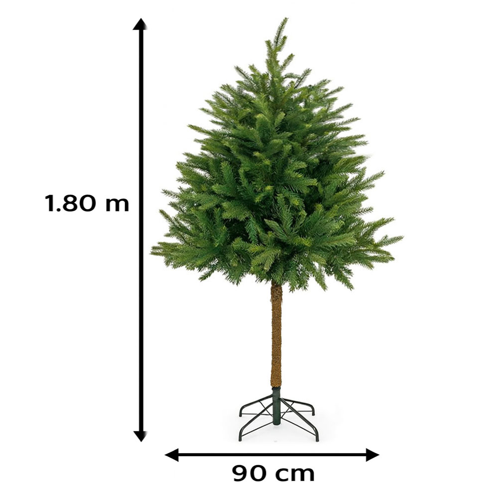 Foto 4 pulgar | Árbol De Navidad Premium Verde Pet Friendly 1.80 M X 90 Cm – Diseño Seguro Y Elegante Kyuden Home