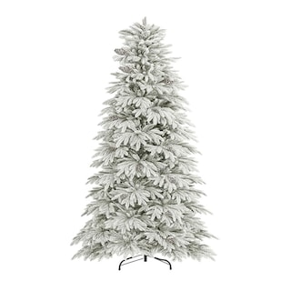 Foto 1 | Árbol De Navidad Premium Nevado Con Piñas 1.50 M X .63 M – Realista Elegante Y Duradero Kyuden Home