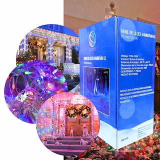 Foto 3 | Serie Navideña 500 Focos Leds 25 Mts Multicolor Dosyu