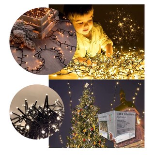 Foto 5 | Serie Navideña 1000 Leds 16 Mts color Blanco Cálido Dosyu