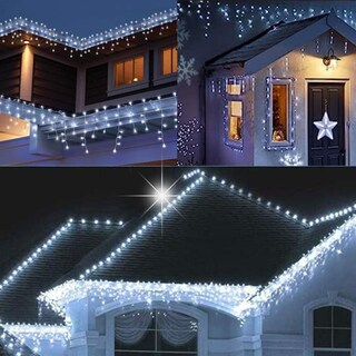 Foto 5 | Cascada de Luces ee Navidad Dosyu Ice300l color Blanco Frio
