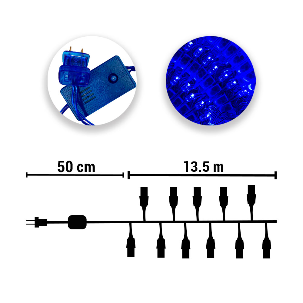 Foto 4 pulgar | Luces Led Importadora La Merced 13 M 6 Piezas