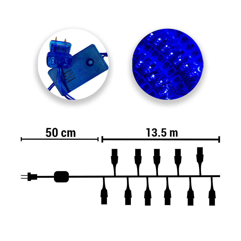 Foto 3 | Luces Led Importadora La Merced 13 M 3 Piezas