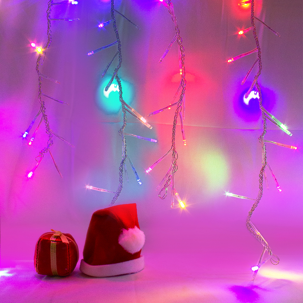 Foto 4 pulgar | Serie Navideña Luz Led Multicolor Destellos Navicolors 300 Focos 3.25 M