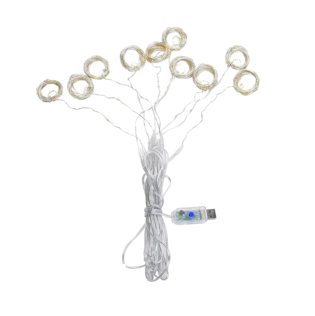 Cortina LED de Luz Malubero Multicolor $509