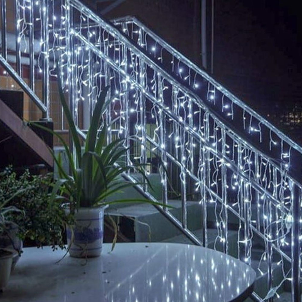Foto 5 | Cascada 200 Focos Luz Blanca
