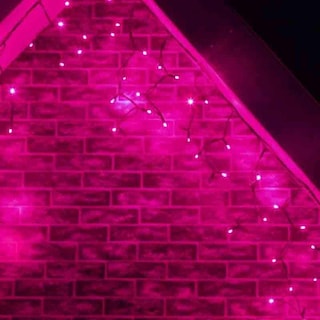Foto 4 | Cascada 500 Focos Luz Rosa