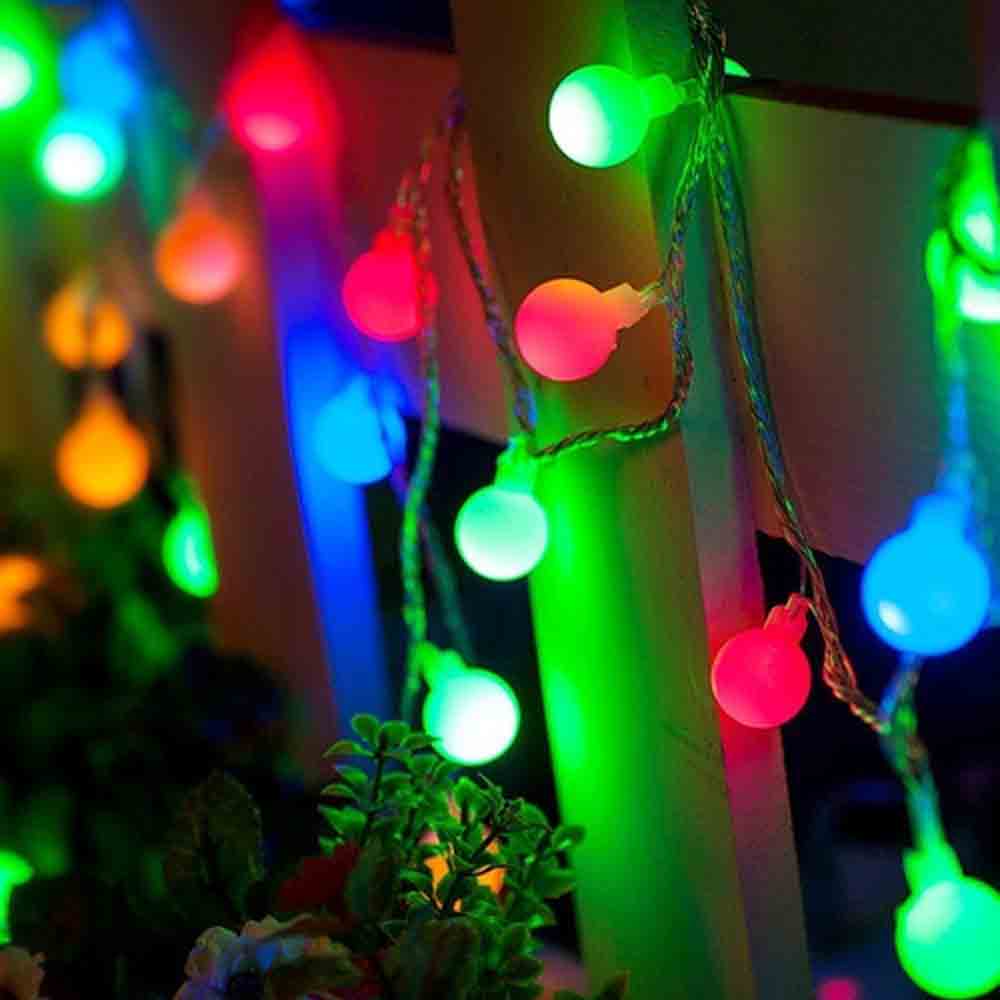 Foto 4 pulgar | Luces Kyuden Home Led Serie 100 Focos Canica Multicolor