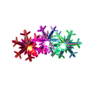 Foto 3 | Serie Navideña Copo de Nieve Navicolors 20 Focos Led Luz Multicolor 4 m