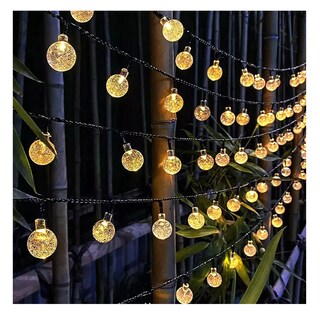 Foto 2 | Luces Led Navideñas Bola de Burbuja Solares Eo Safe Imports Amarillo
