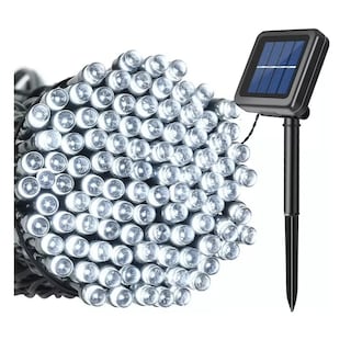 Foto 2 | Luces Led Navideñas con Panel Solar Eo Safe Imports Esi-10054 Blanco