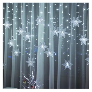 Foto 2 | Luces Copos de Nieve Eo Safe Imports Esi10777 Blancas