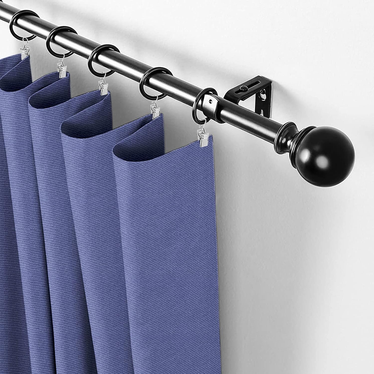 Foto 7 pulgar | Clips para cortinas de acero inoxidable Jieyou - Paquete de 32 piezas con ganchos en forma de S