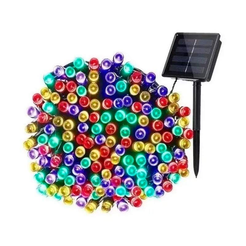 Foto 2 pulgar | Luces Navideñas Solares Multicolor 10 m 100 Led - Venta Internacional