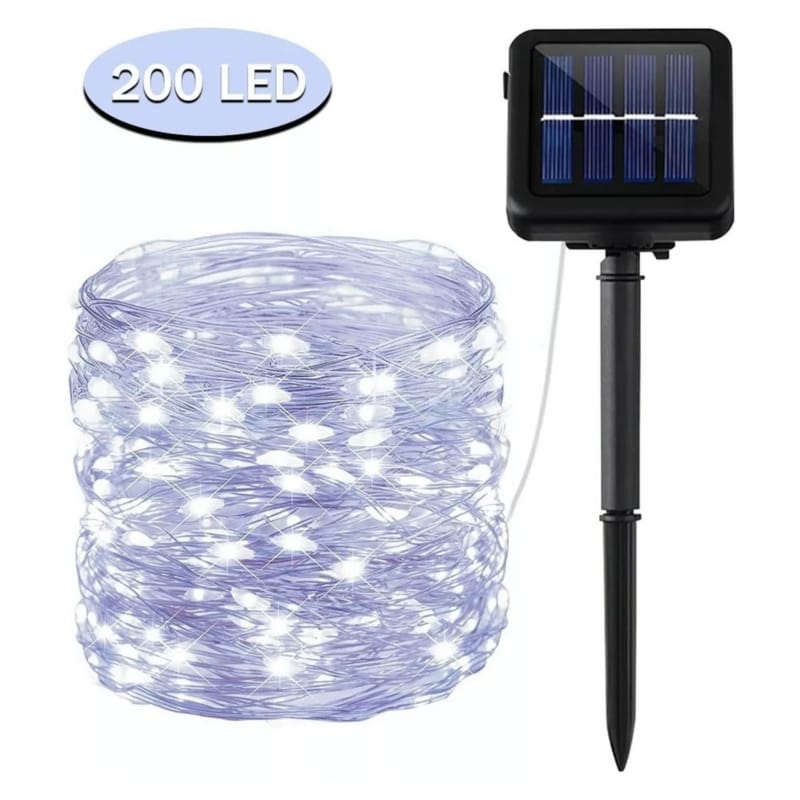 Luces Led Solares De 22 M Y 200 Led Para Decoración Navideña - Venta Internacional. $908