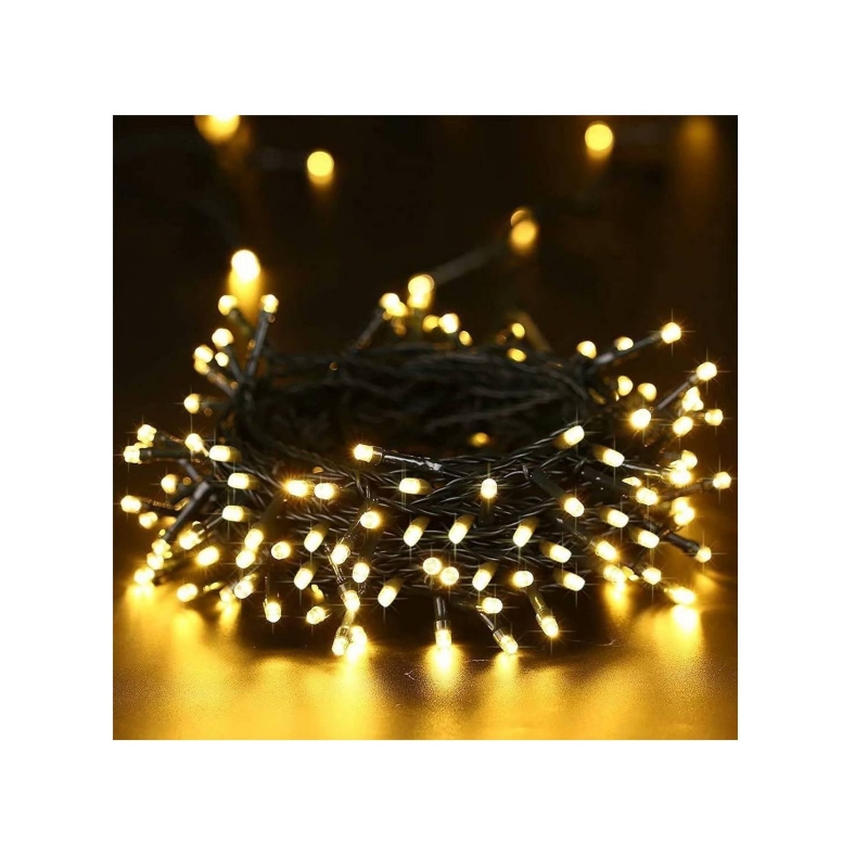 Foto 5 pulgar | Paquete De Guirnaldas Solares, 3 Unidades, 20 M, 200 Led, Blanco Cálido - Venta Internacional.