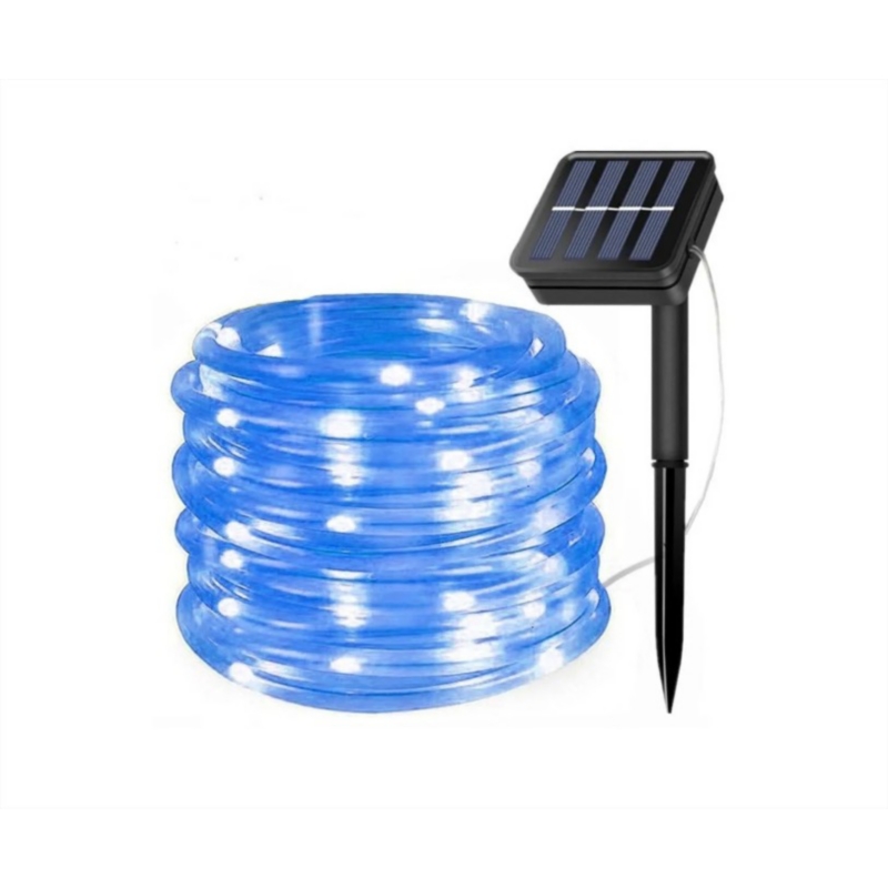 Foto 2 pulgar | Guirnalda Solar Fairy Hose, 10 M, 100 Led, Azul - Venta Internacional.