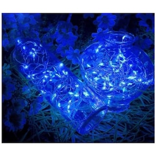 Foto 2 | Paquete De Luces Led Etho Import Solar Fairy De 32 M, 2 Unidades, Color Azul - Venta Internacional.