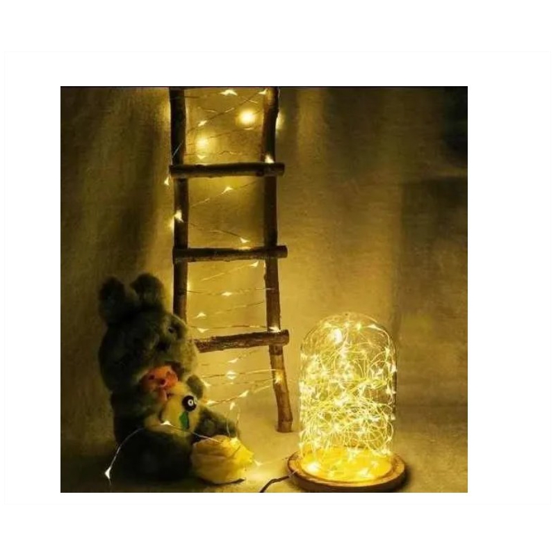 Foto 5 pulgar | Fairy Lights Micro Led, 10 M, Funciona Con Pilas Navideñas - Venta Internacional.