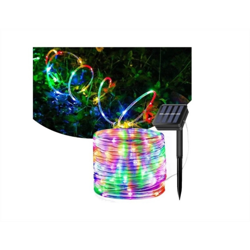 Foto 2 pulgar | Guirnalda Solar Fairy Hose, 10 M, 100 Led, Multicolor - Venta Internacional.