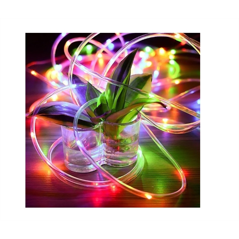 Foto 3 pulgar | Guirnalda Solar Fairy Hose, 10 M, 100 Led, Multicolor - Venta Internacional.