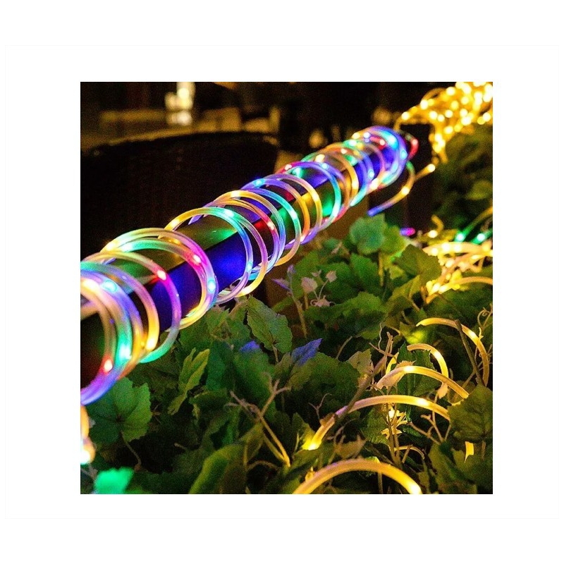 Foto 7 pulgar | Guirnalda Solar Fairy Hose, 10 M, 100 Led, Multicolor - Venta Internacional.