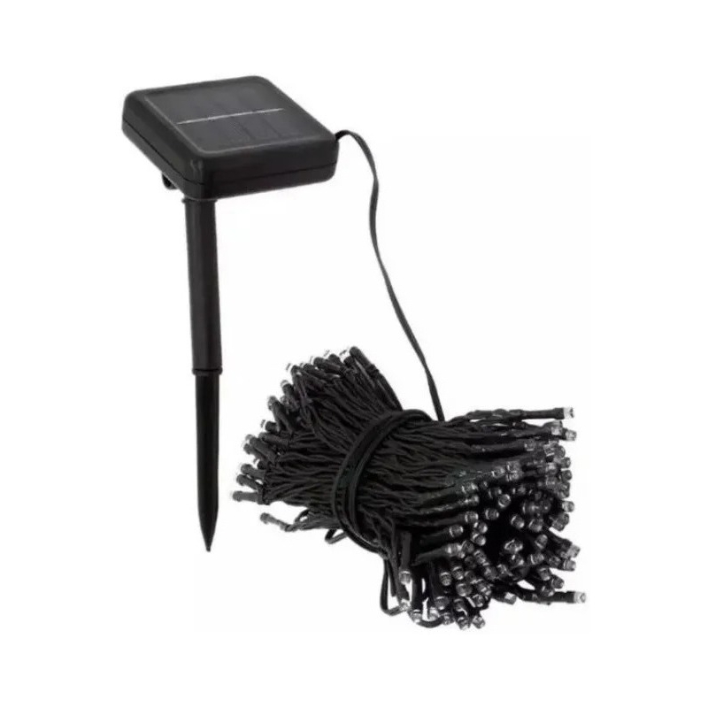 Foto 3 pulgar | Luces Solares Con Forma De Guirnalda, 10 M, 100 Led, Multicolor - Venta Internacional.