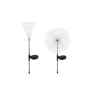 Foto 3 | Juego De 2 Guirnaldas De Luces Microled Para Navidad Que Funcionan Con Energía Solar - Venta Internacional.