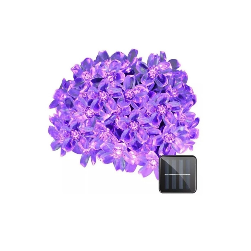Foto 1 | Guirnalda Solar Led Con Forma De Hada Y Flor Para Bodas, 12 M - Venta Internacional.